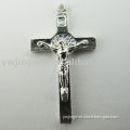 Catholic metal zinc alloy crucifix
